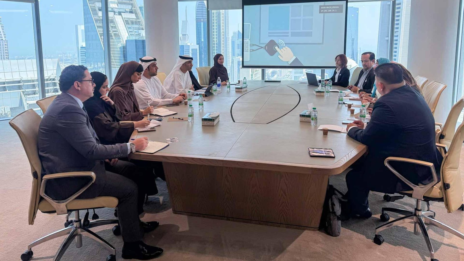 Government summit and diplomatic event in UAE with official delegations and ceremonial staging